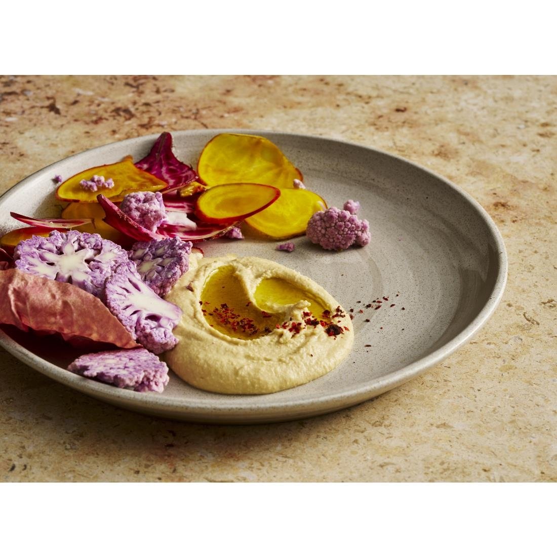 VV4649 Steelite Carnaby Coupe Plates Dove 220mm (Pack of 24)