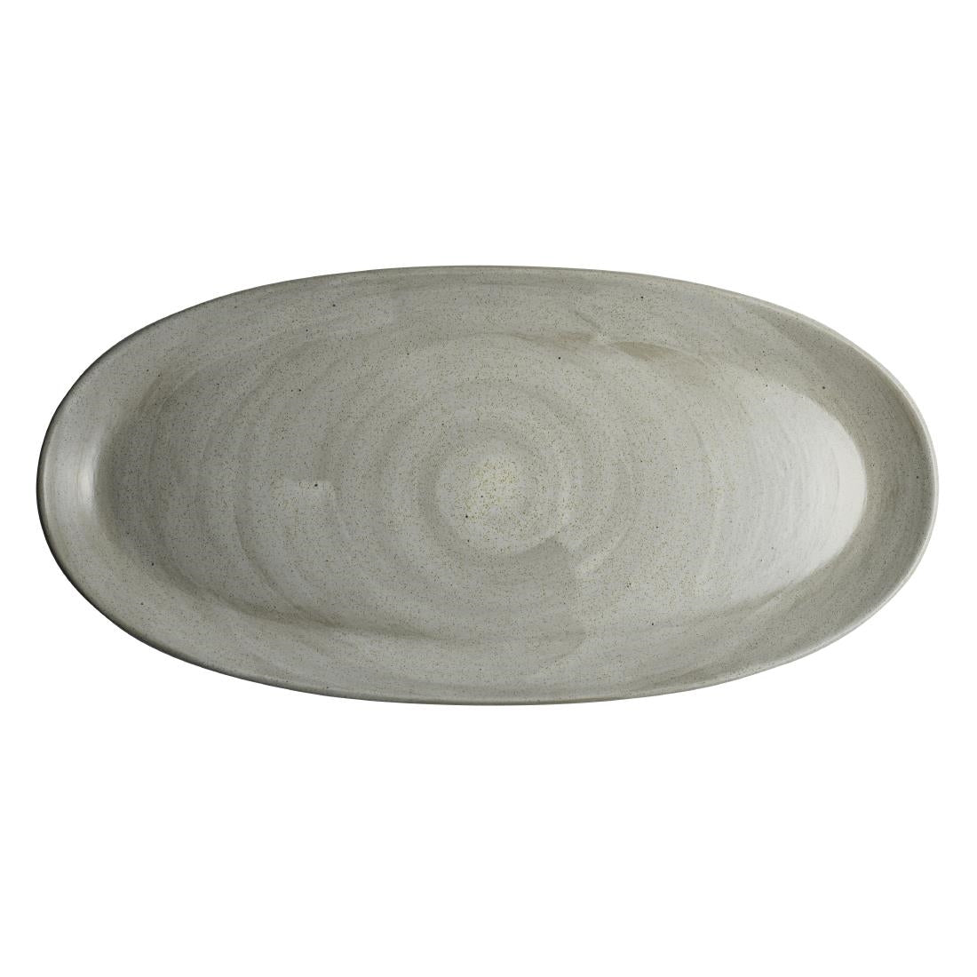VV4651 Steelite Carnaby Oval Platters Dove 280x140mm (Pack of 24)