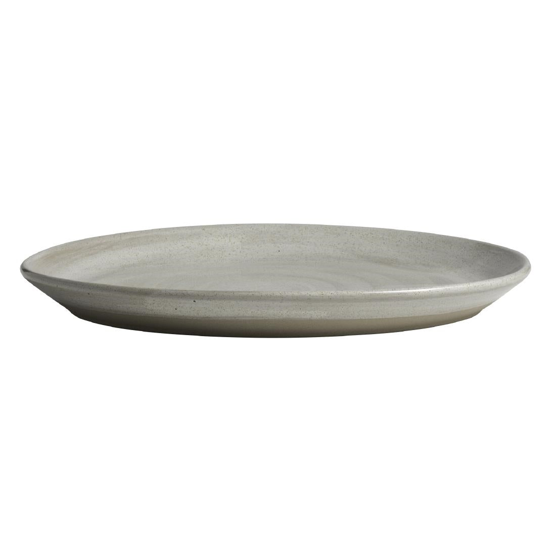 VV4652 Steelite Carnaby Oval Plates Dove 202x 152mm (Pack of 24)