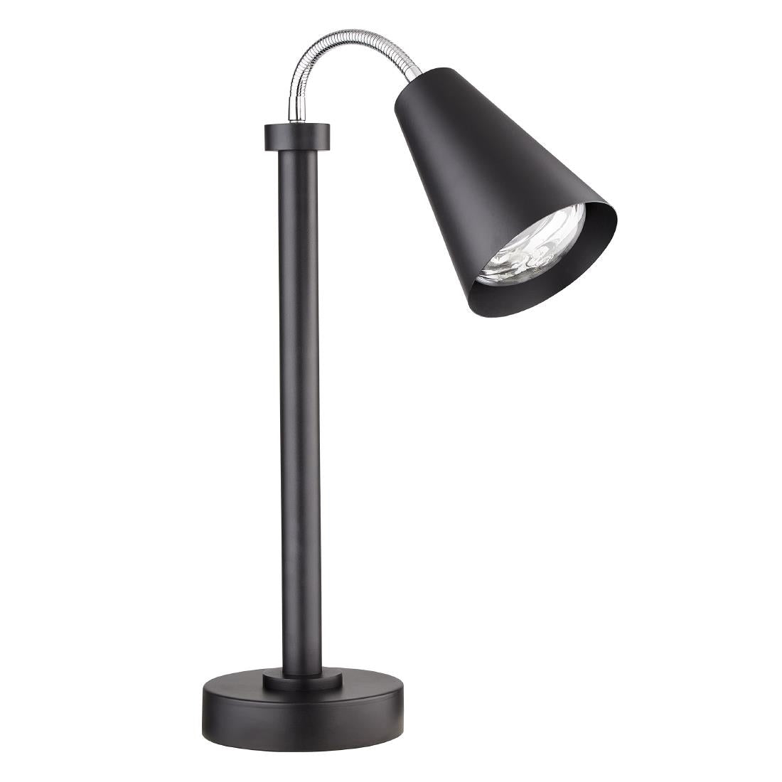 VV4660 Steelite Creations Modern Single Heat Lamp Black 220V UK Plug