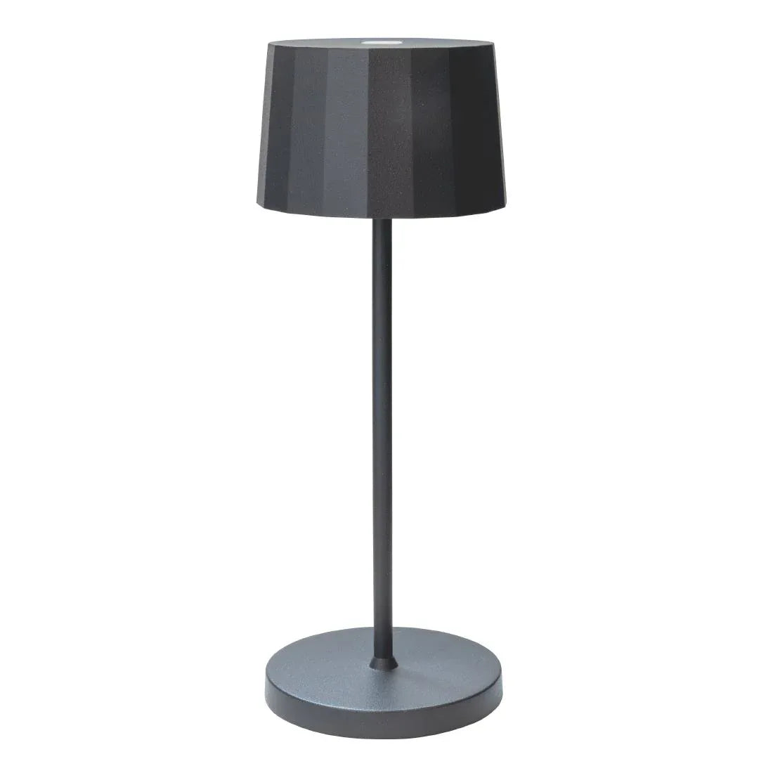 VV4664 Steelite Octa Mini LED Rechargeable Table Lights Dark Grey 76x203mm (Pack of 6)