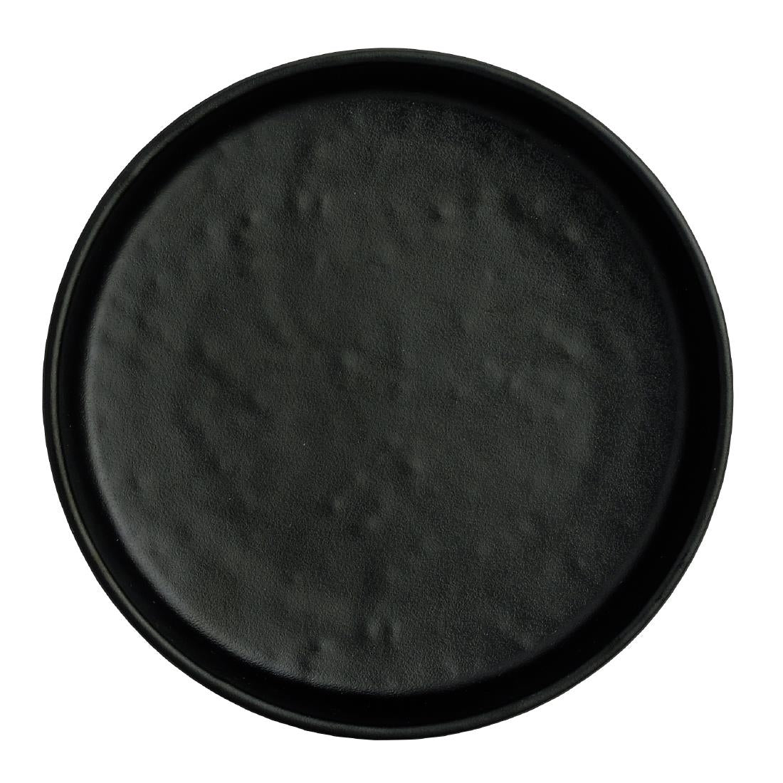 VV4967 Cali Black Round Plate - 123mm (Pack 12)