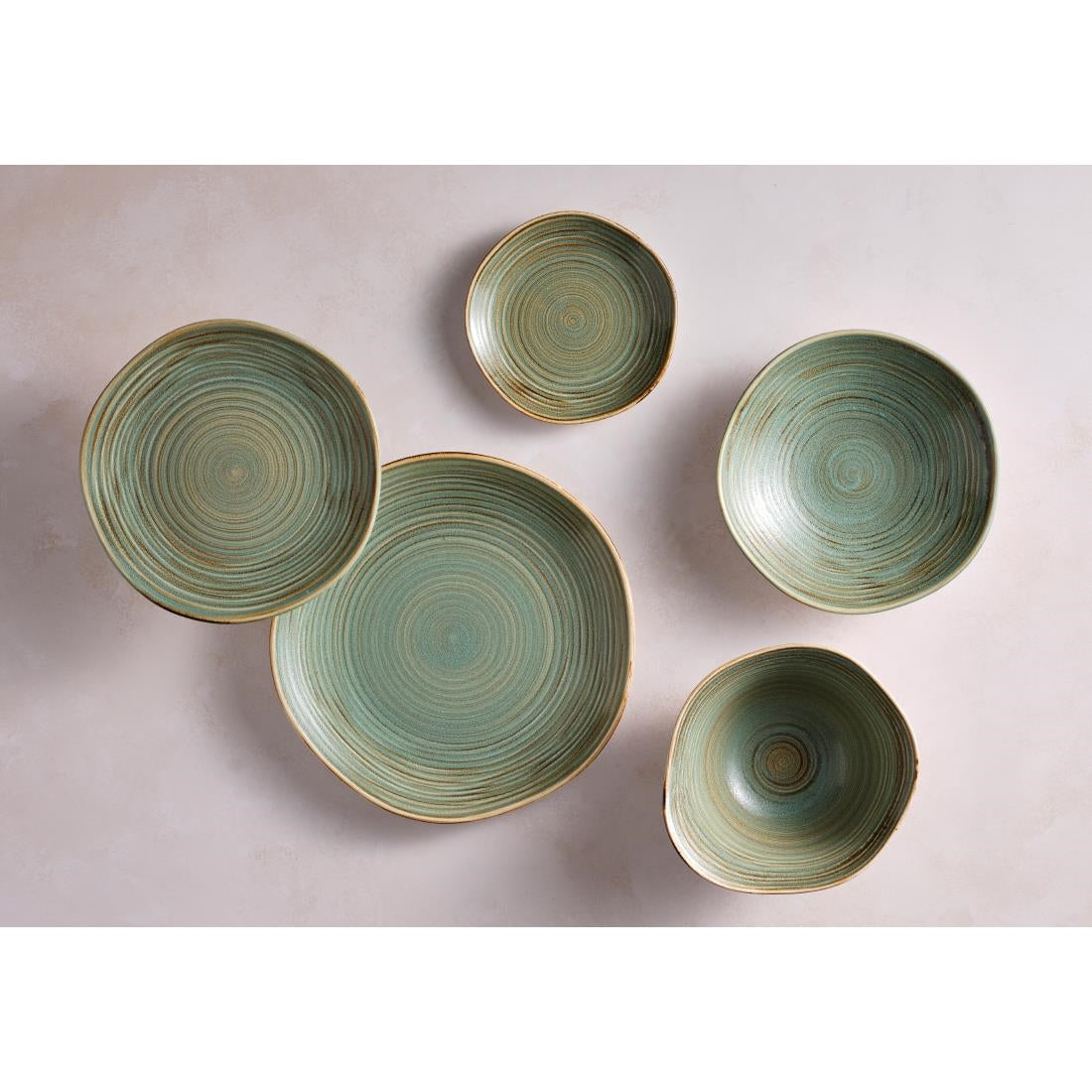 Steelite Orbita Tall Bowls Fuse Tide 125mm (12 Pack)