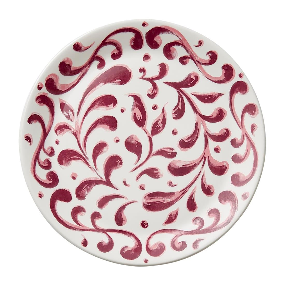 Steelite Messina Coupe Plates Pink 252.5mm (12 Pack)