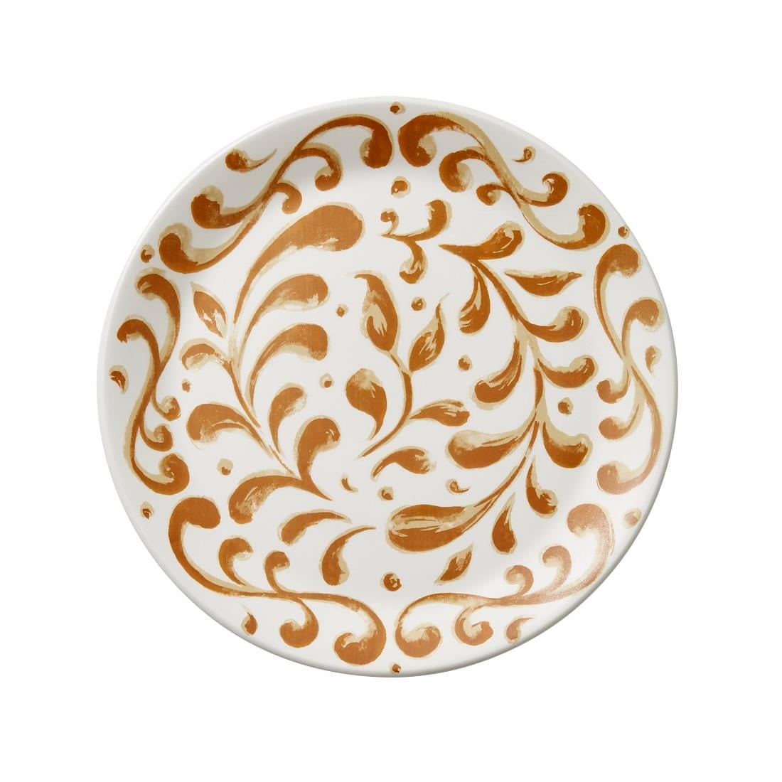 Steelite Messina Coupe Plates Amber 252.5mm (12 Pack)