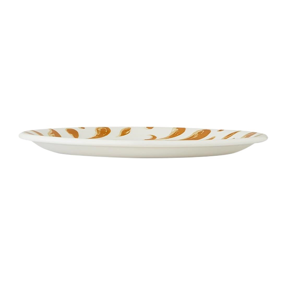 Steelite Messina Coupe Plates Amber 202.5mm (12 Pack)
