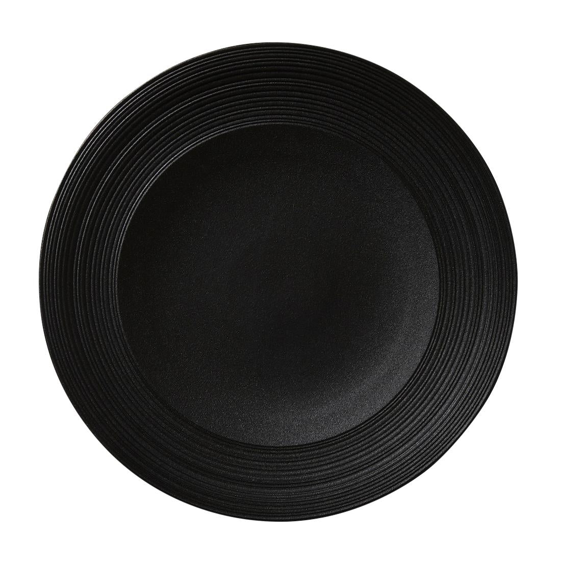 Steelite Concorde Coupe Plates Noir 280mm (12 Pack)