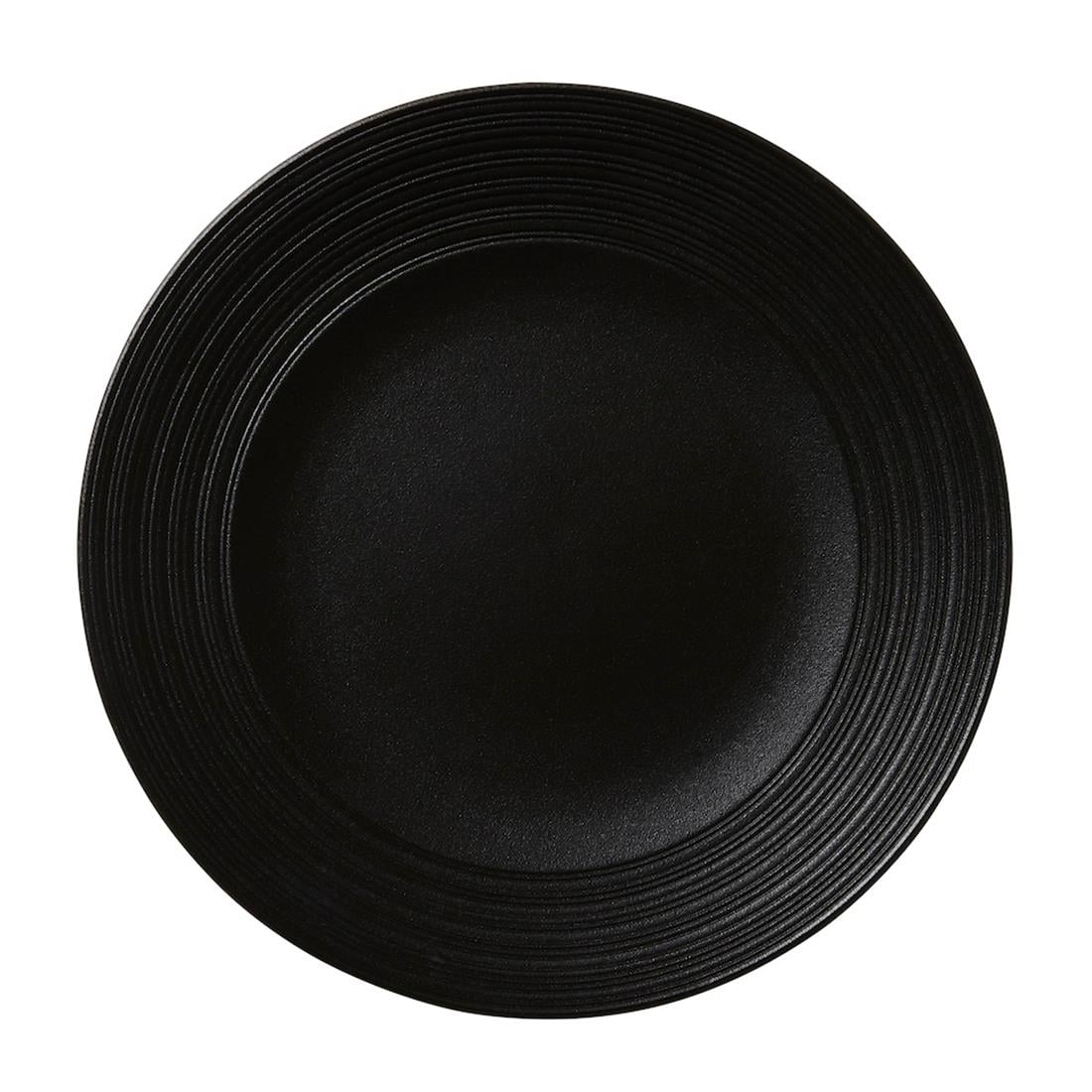 Steelite Concorde Coupe Plates Noir 255mm (12 Pack)