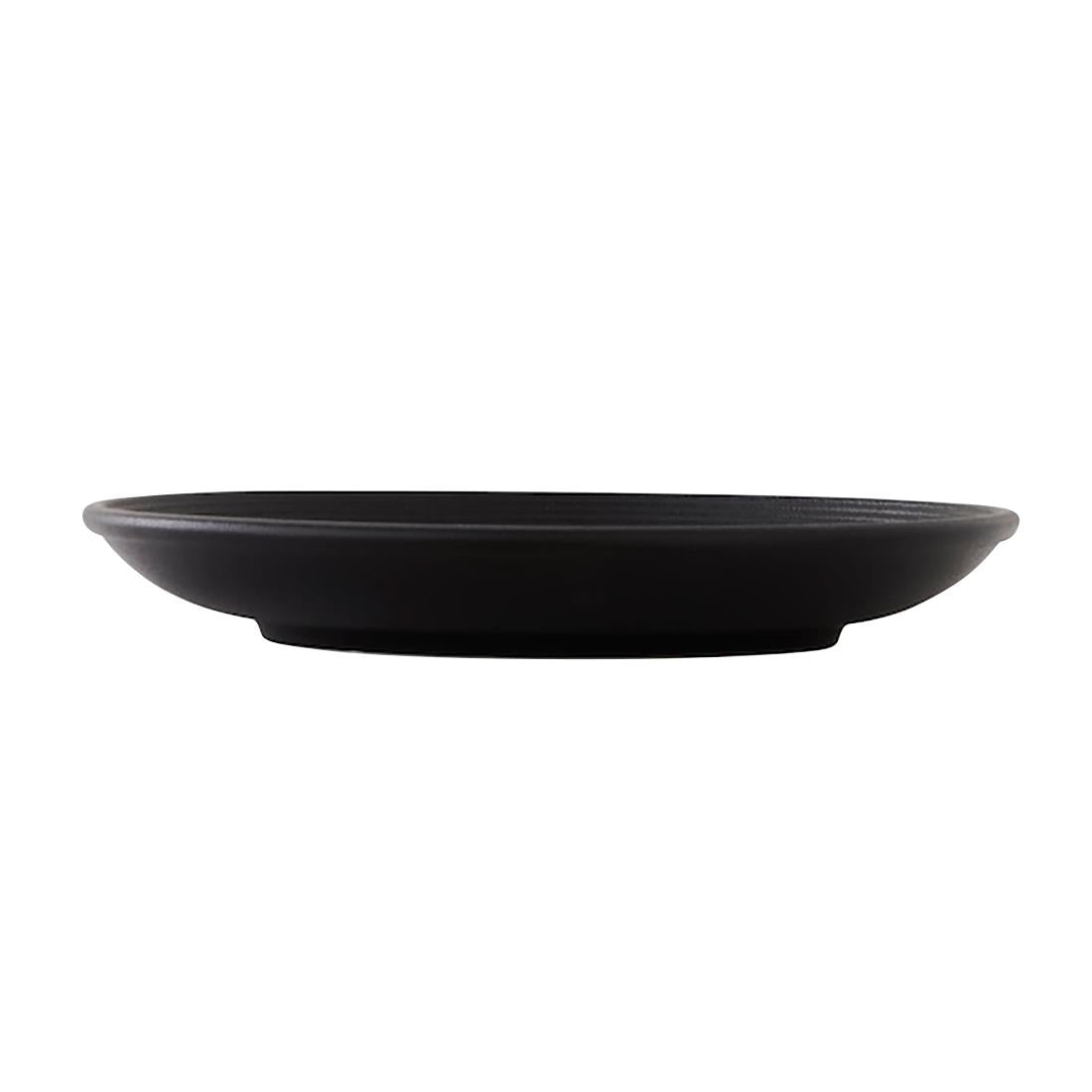 Steelite Concorde Saucers Noir 152.5mm (12 Pack)