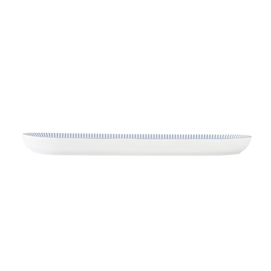William Edwards Celestine Coupe Oblong Trays 253x93mm (12 Pack)
