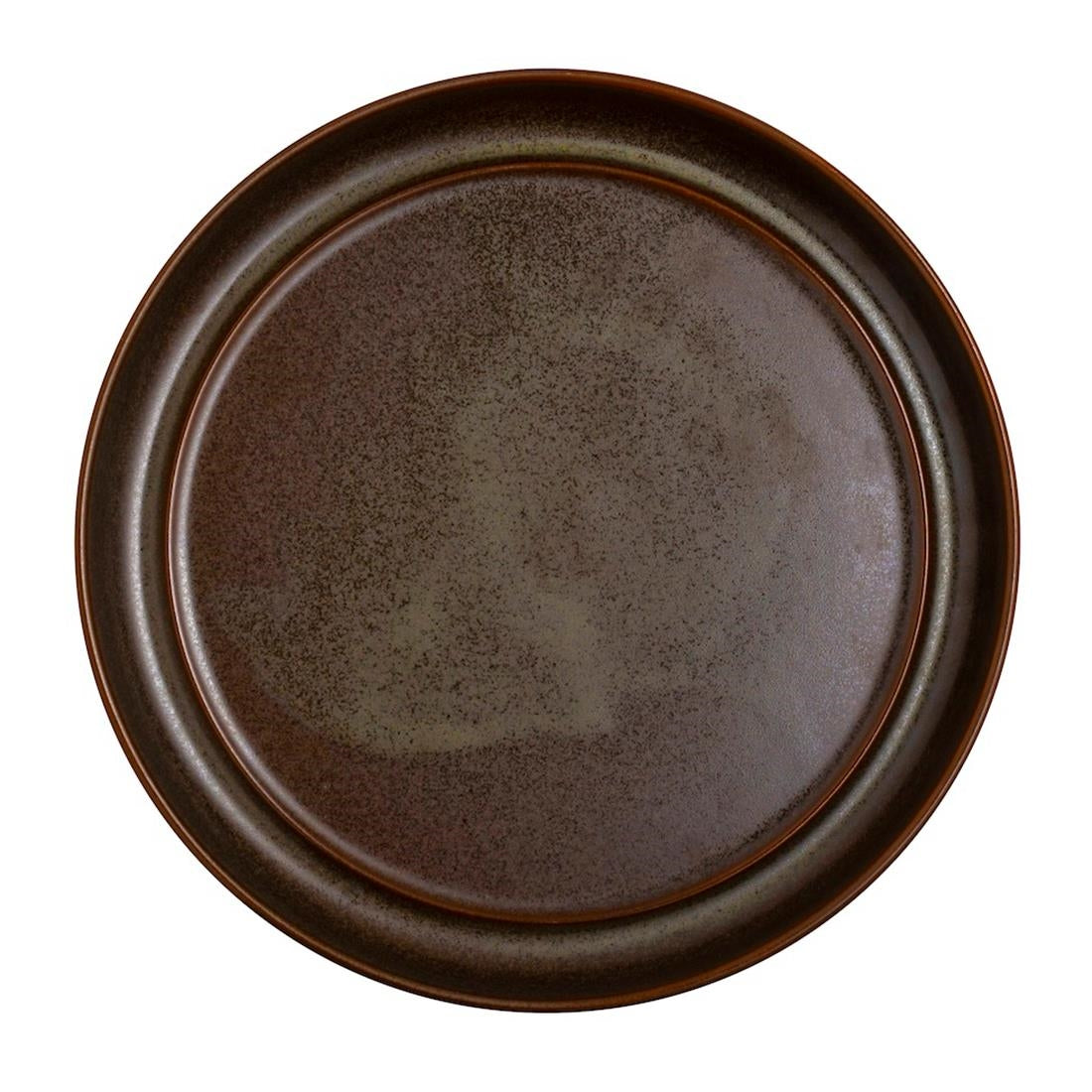 Steelite Off Grid Studio Fire Plates Timber 230mm (24 Pack)