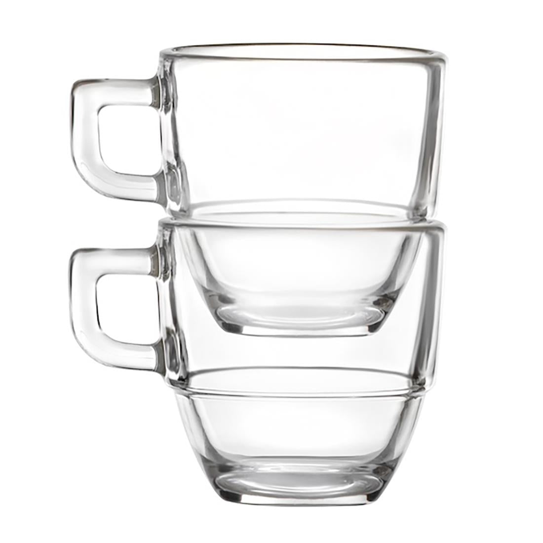 RCR Cristalleria Caffe Stackable Cortado Cups 120ml (12 Pack)