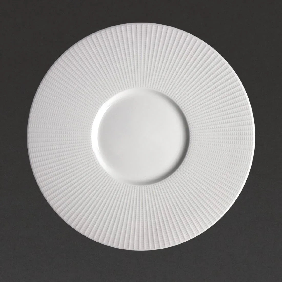 VV665 Steelite Willow Small Well Gourmet Plate 285mm (Pack of 6) - JD Catering Equipment Solutions Ltd