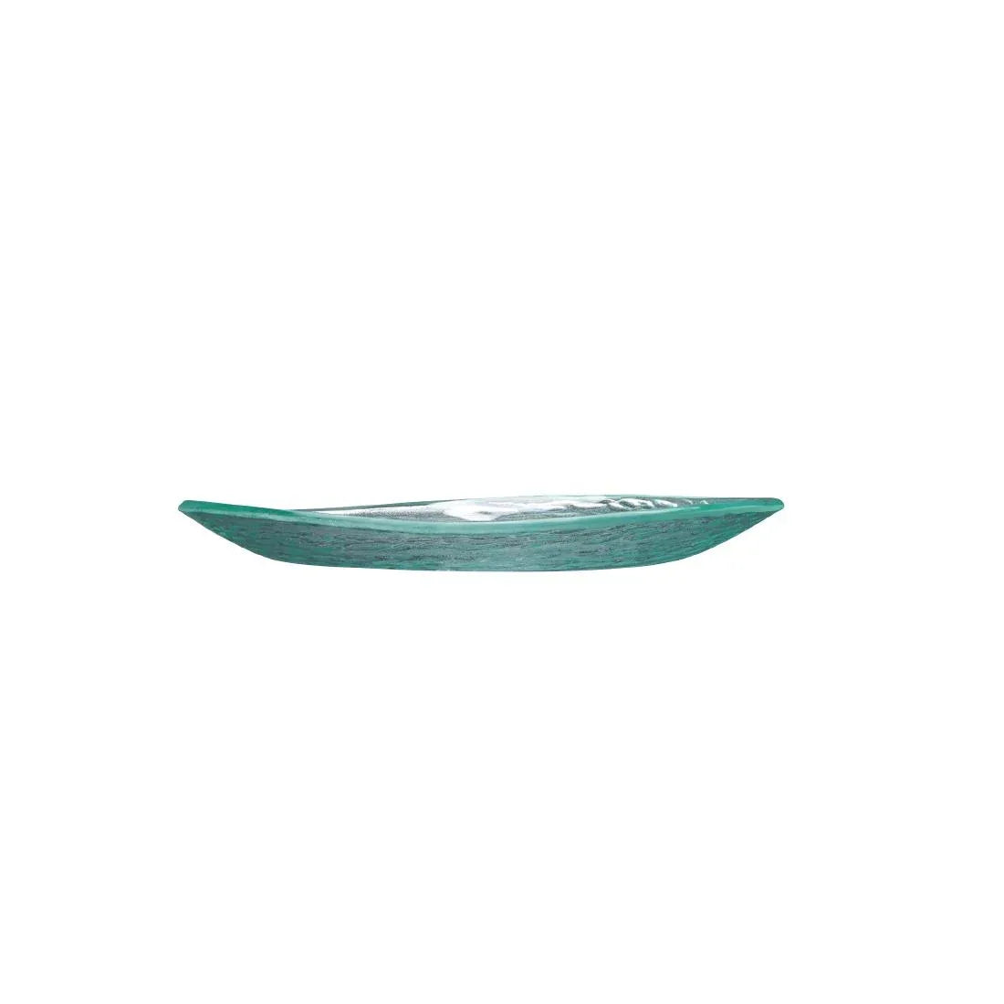 VV712 Steelite Scape Glass Platters 250mm (Pack of 12) - JD Catering Equipment Solutions Ltd