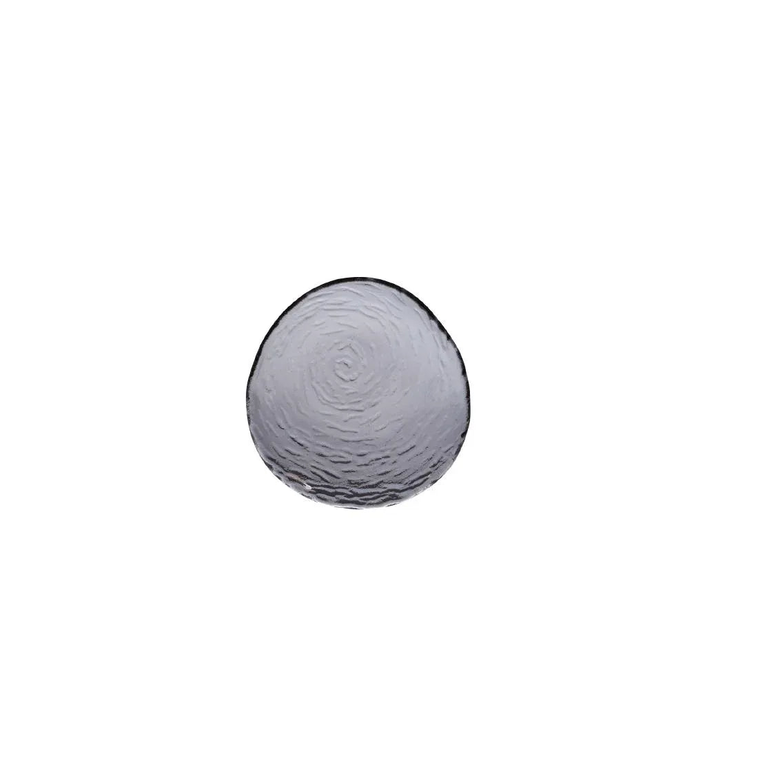 VV719 Steelite Scape Glass Platters 140mm Smoked (Pack of 12) - JD Catering Equipment Solutions Ltd