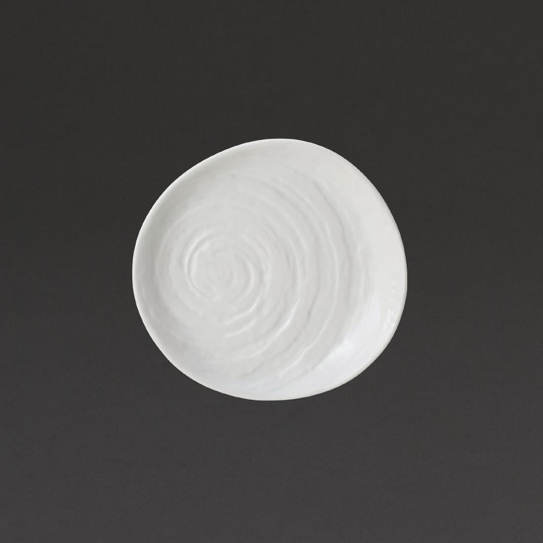 VV724 Steelite Scape White Melamine Plates 165mm (Pack of 6)
