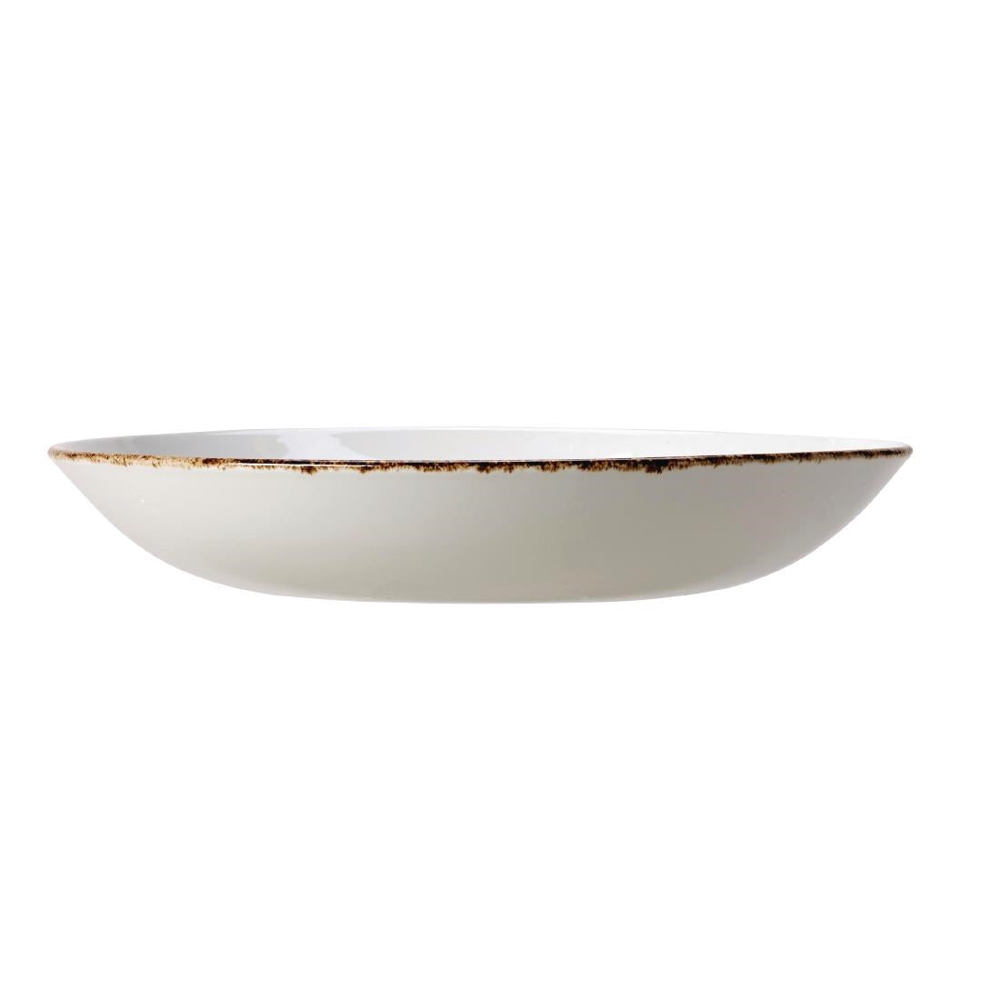 VV756 Steelite Brown Dapple Coupe Plates 153mm (Pack of 36)