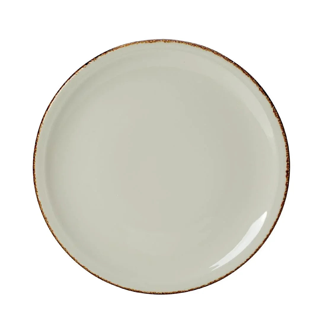 VV766 Steelite Brown Dapple Pizza Plate 315mm (Pack of 6) - JD Catering Equipment Solutions Ltd