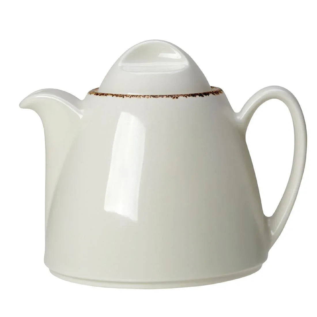 VV779 Steelite Brown Dapple Beverage Pots 350ml (Pack of 6) - JD Catering Equipment Solutions Ltd