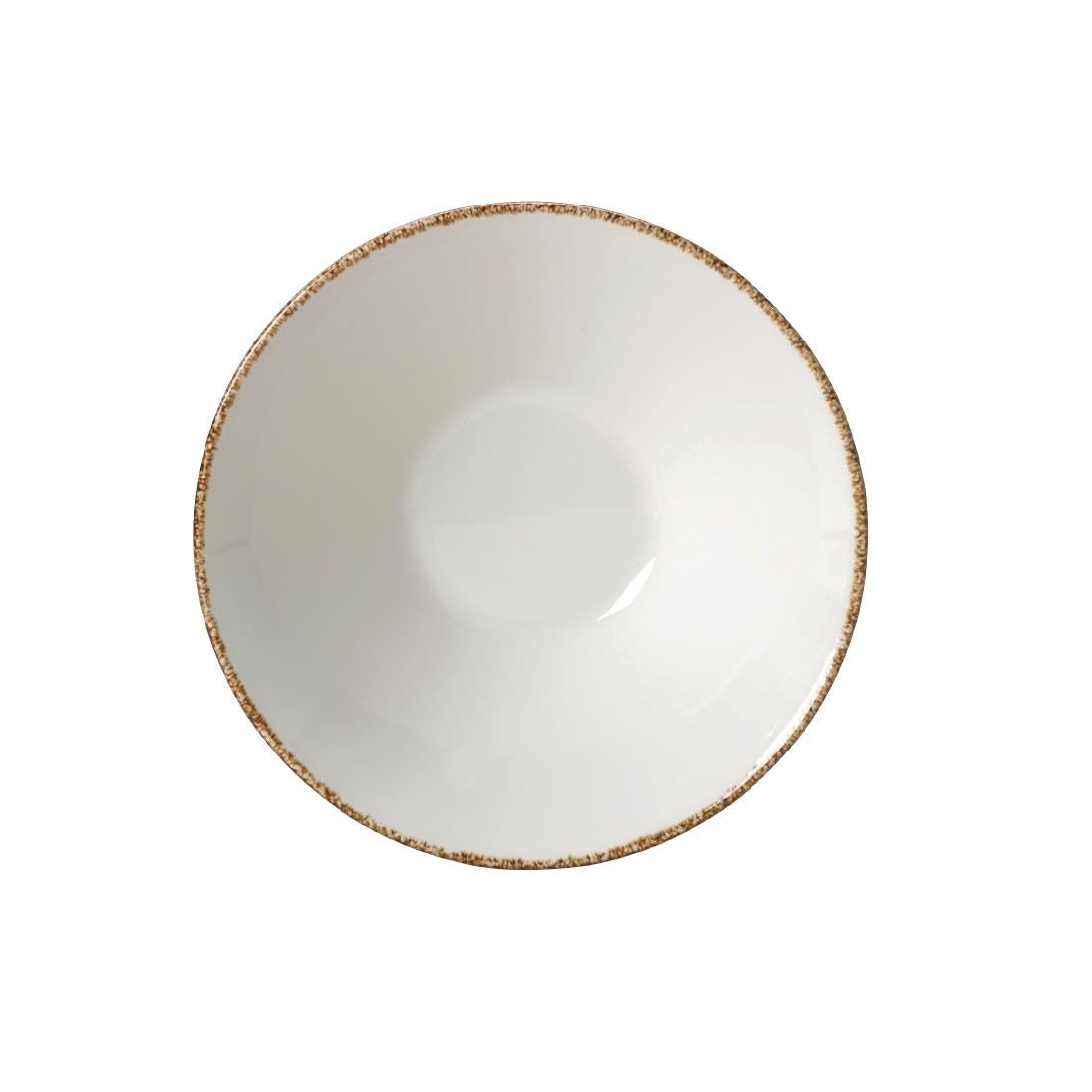 VV791 Steelite Brown Dapple Essence Bowl 165mm (Pack of 24)