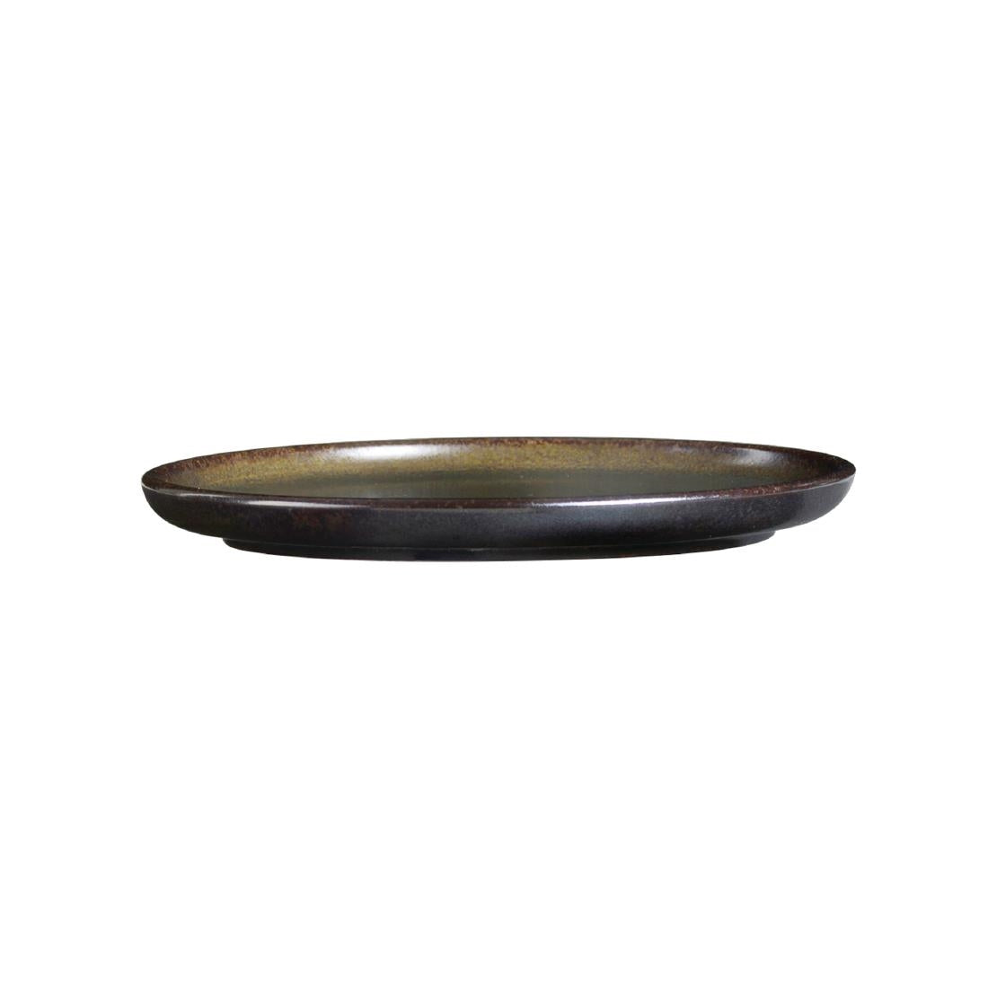 VV847 Rene Ozorio Wabi Sabi Round Trays Slate 152mm (Pack of 12)