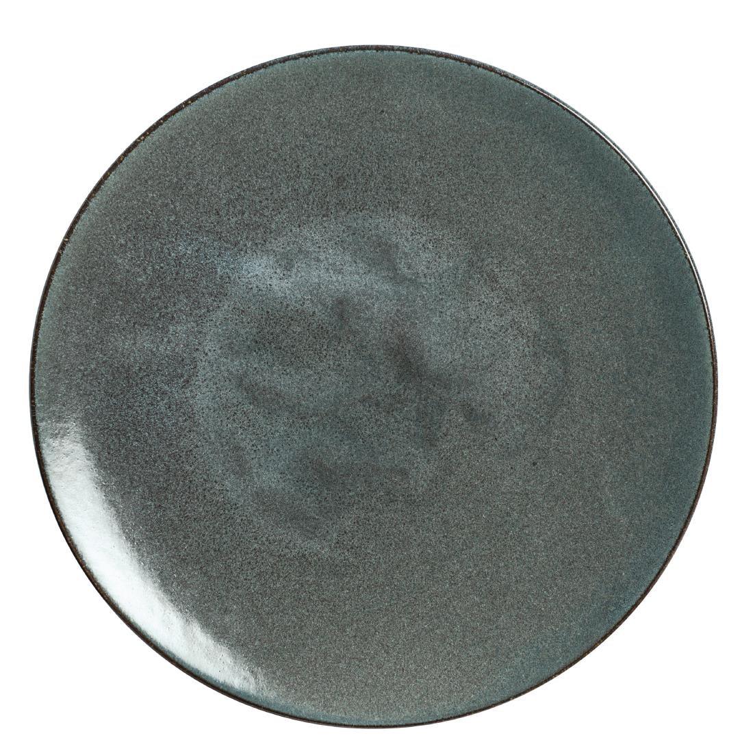 VV866 Rene Ozorio Wabi Sabi Coupe Plates Galet 285mm (Pack of 6) - JD Catering Equipment Solutions Ltd