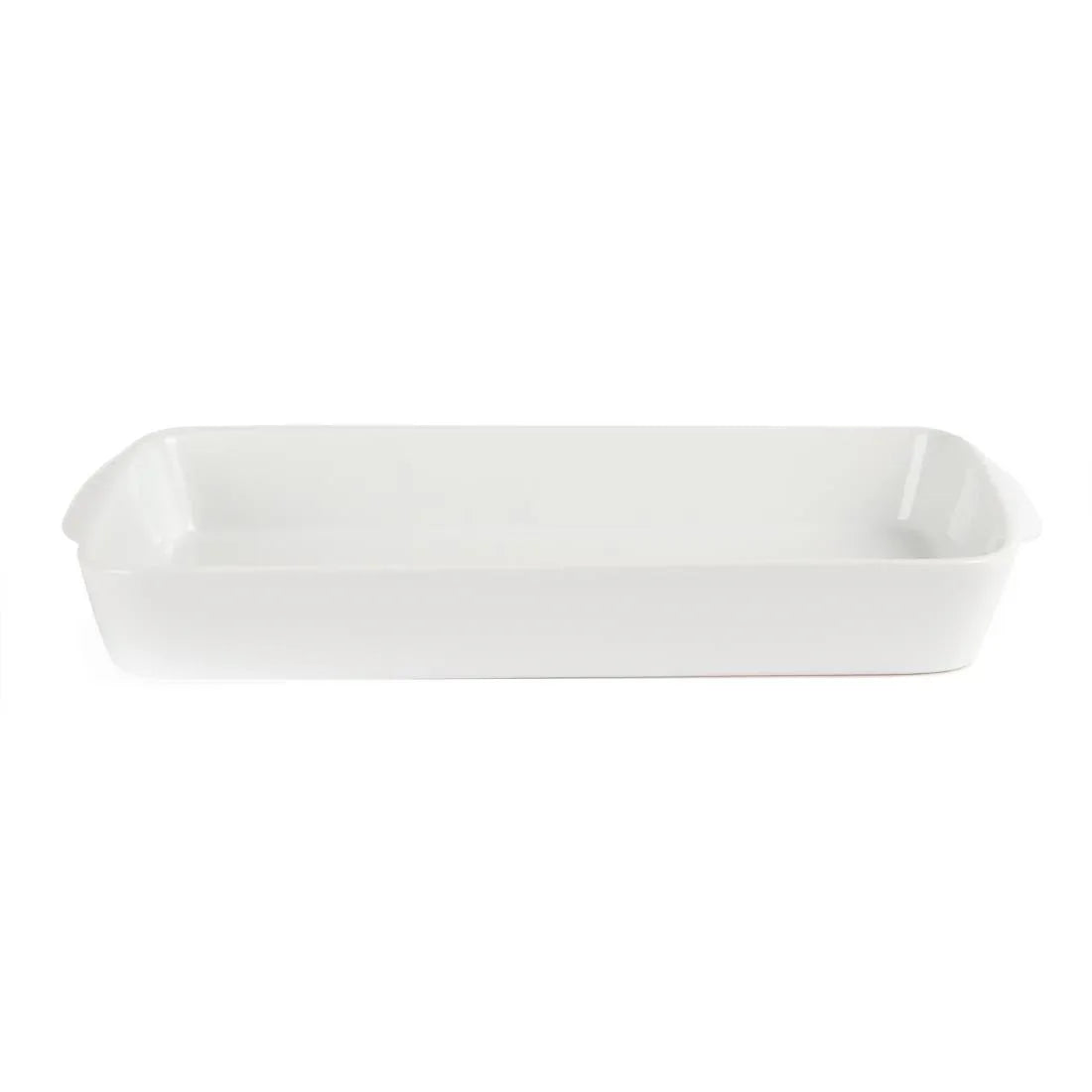W417 Olympia Whiteware Oblong Roasters 395x 219mm (Pack of 6) - JD Catering Equipment Solutions Ltd