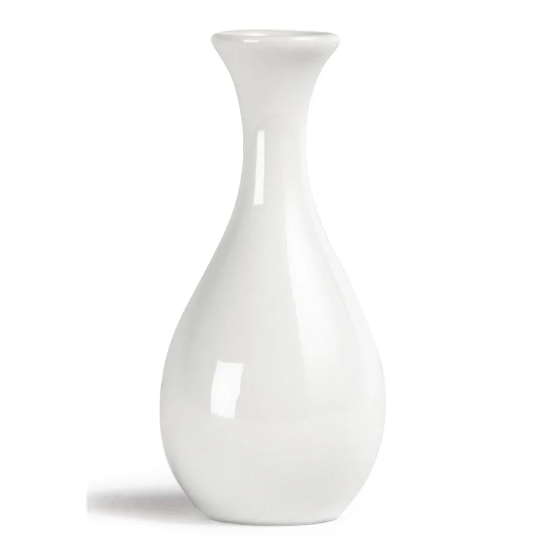 W437 Olympia Whiteware Bud Vases 125mm (Pack of 12) - JD Catering Equipment Solutions Ltd