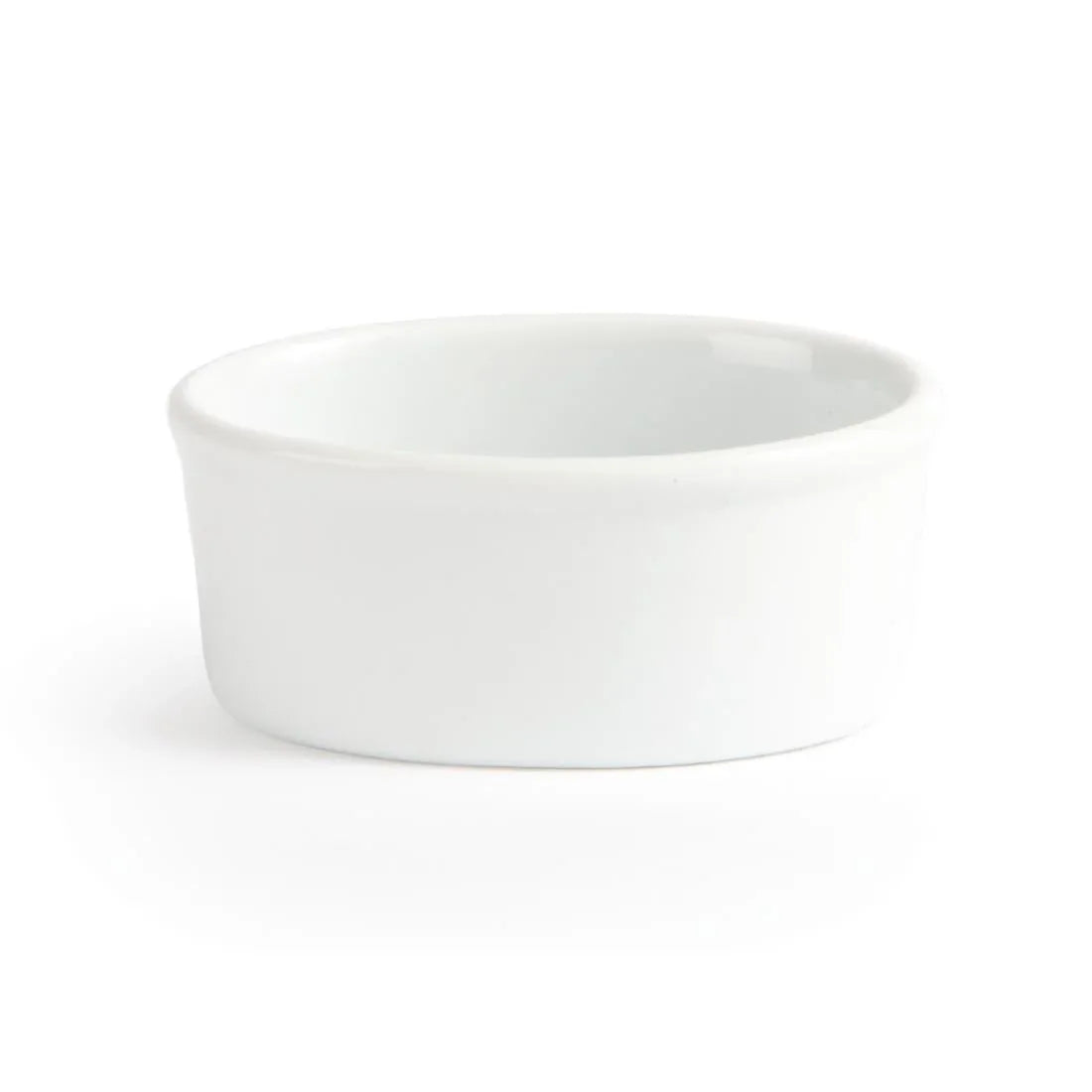 W445 Olympia Whiteware Oval Ramekins 105mm (Pack of 12) - JD Catering Equipment Solutions Ltd