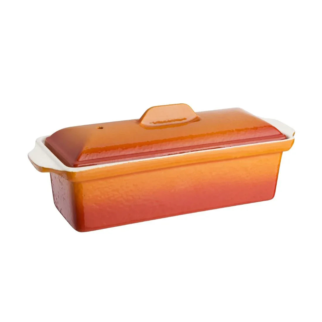 W455 Vogue Orange Pate Terrine Mould 1.3Ltr - JD Catering Equipment Solutions Ltd