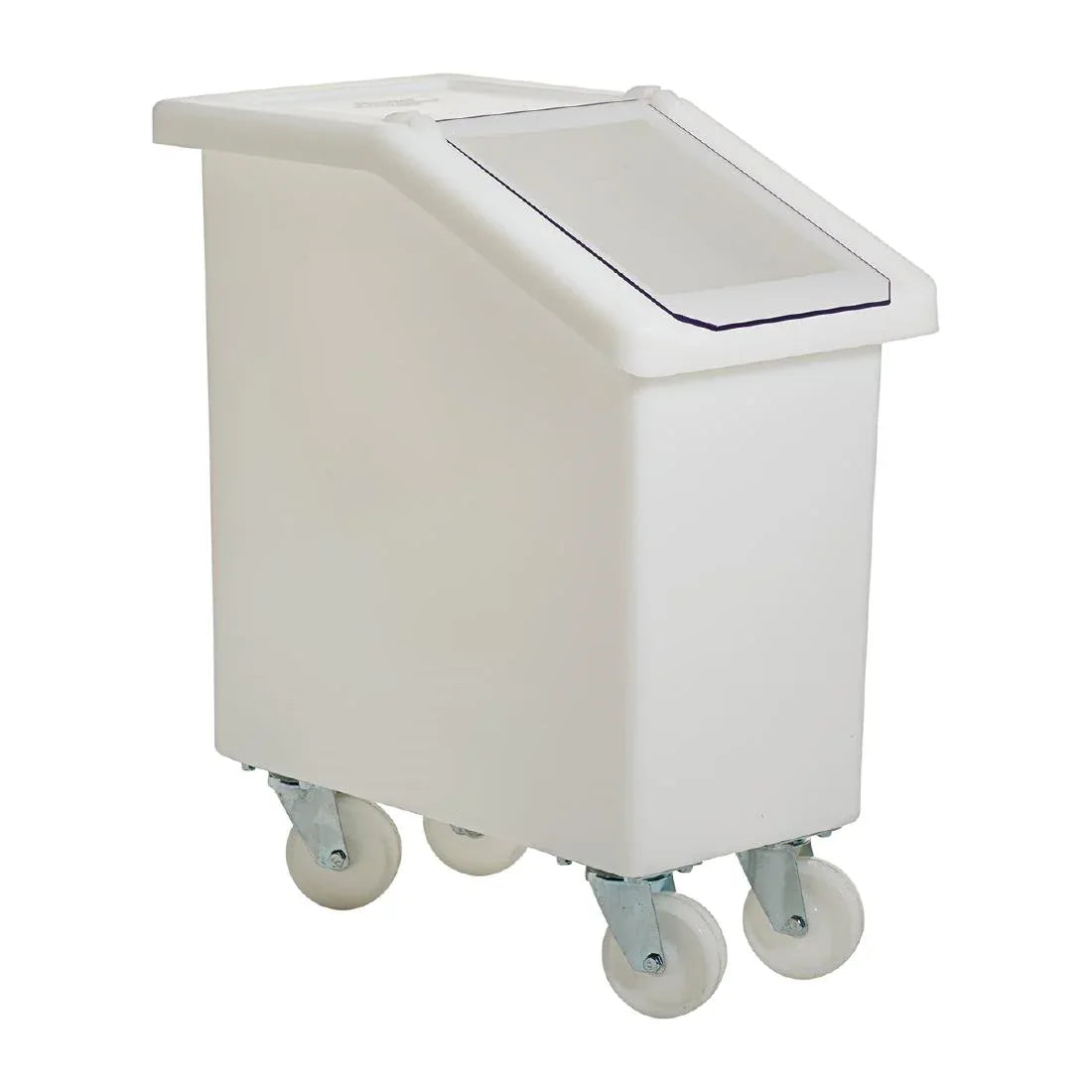 W777 Mobile Ingredient Bin 65Ltr White - JD Catering Equipment Solutions Ltd