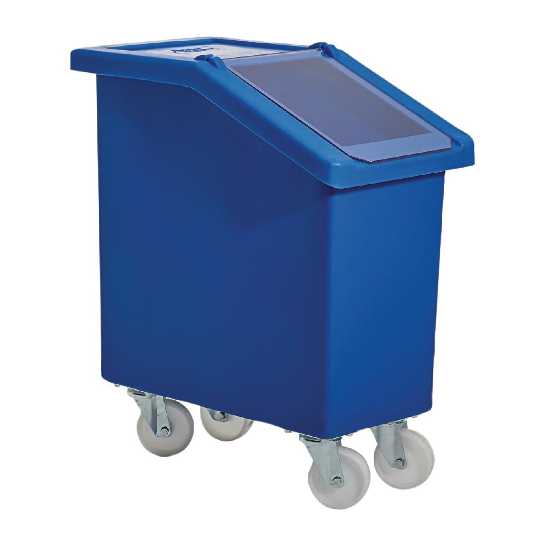W781 Mobile Ingredient Bin 65Ltr Blue