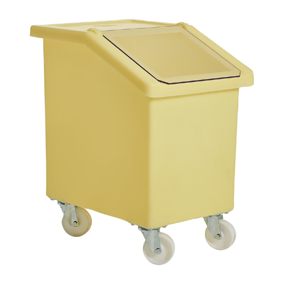W783 Mobile Ingredient Bin 90Ltr Yellow