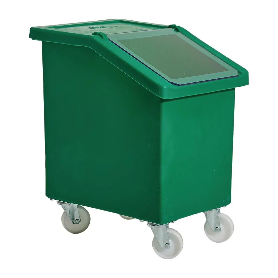 W785 Mobile Ingredient Bin 90Ltr Green - JD Catering Equipment Solutions Ltd