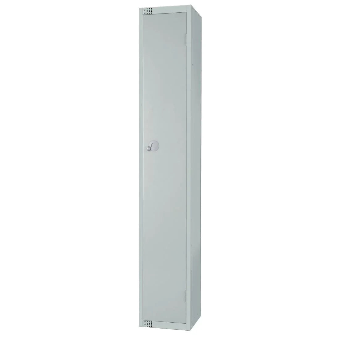 W929-CL Elite Single Door Manual Combination Locker Locker Grey - JD Catering Equipment Solutions Ltd