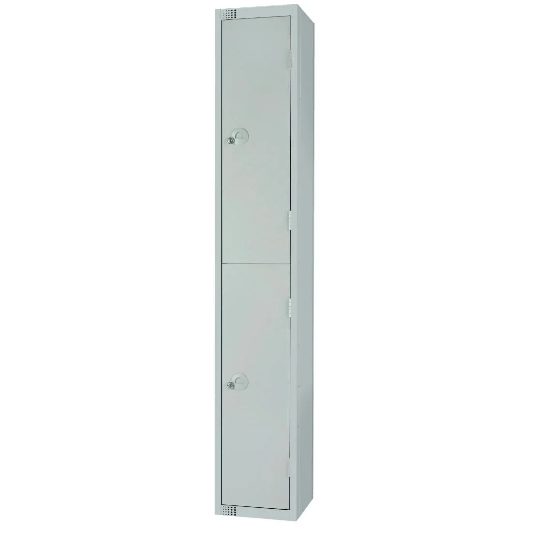 W930-ELS Elite Double Door Electronic Combination Locker with Sloping Top Grey - JD Catering Equipment Solutions Ltd