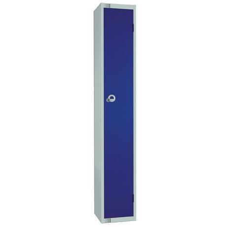W944-C Elite Single Door Camlock Locker Blue