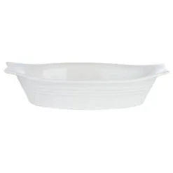 Pack Size 4 - DPS Tableware Oval Eared Dish 21.5cm/8.75" - WB1977