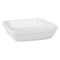 Pack Size 6 - DPS Tableware White Square Baking Dish 25cm/9.75" - WB2093