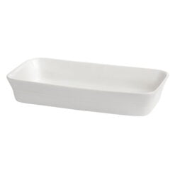 Pack Size 4 - DPS Tableware White Rectangular Dish 32.5x19x5.5cm - WB2336