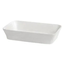 Pack Size 4 - DPS Tableware White Rectangular Dish 26x16.5x5.5cm - WB2337