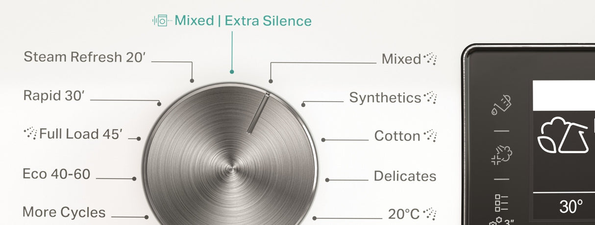 Whirlpool 6th Sense AWH912/PRO Commercial Washer, 9kg NOW Beko Professional AWB912-PRO-BP