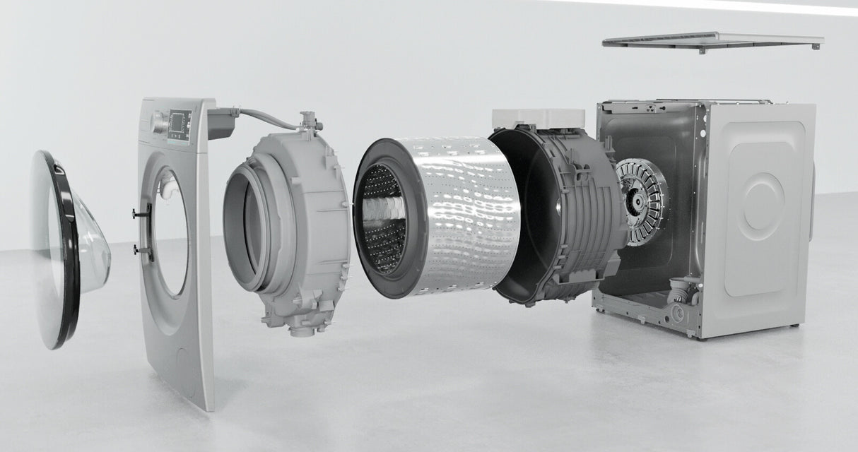 Whirlpool 6th Sense AWH912/PRO Commercial Washer, 9kg NOW Beko Professional AWB912-PRO-BP