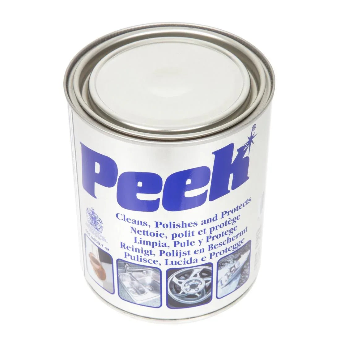 Y050 Peek Metal Polish Ready To Use 1Ltr - JD Catering Equipment Solutions Ltd