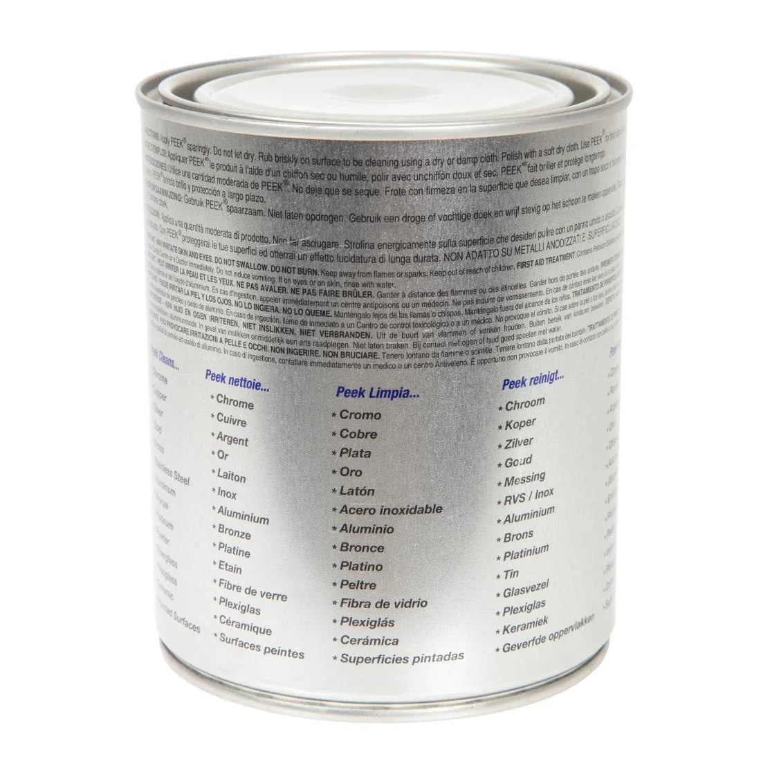 Y050 Peek Metal Polish Ready To Use 1Ltr - JD Catering Equipment Solutions Ltd