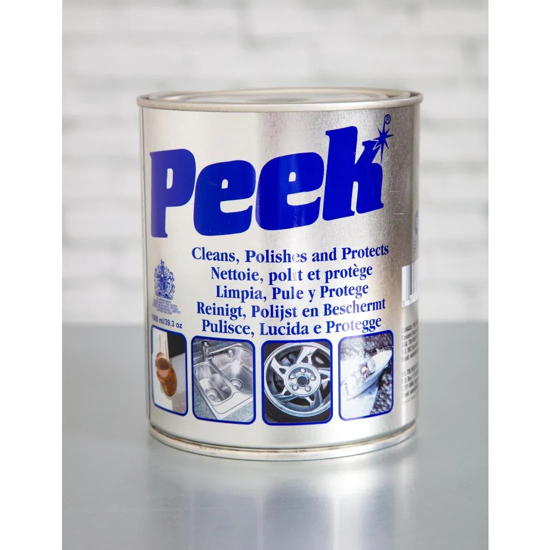 Y050 Peek Metal Polish Ready To Use 1Ltr - JD Catering Equipment Solutions Ltd