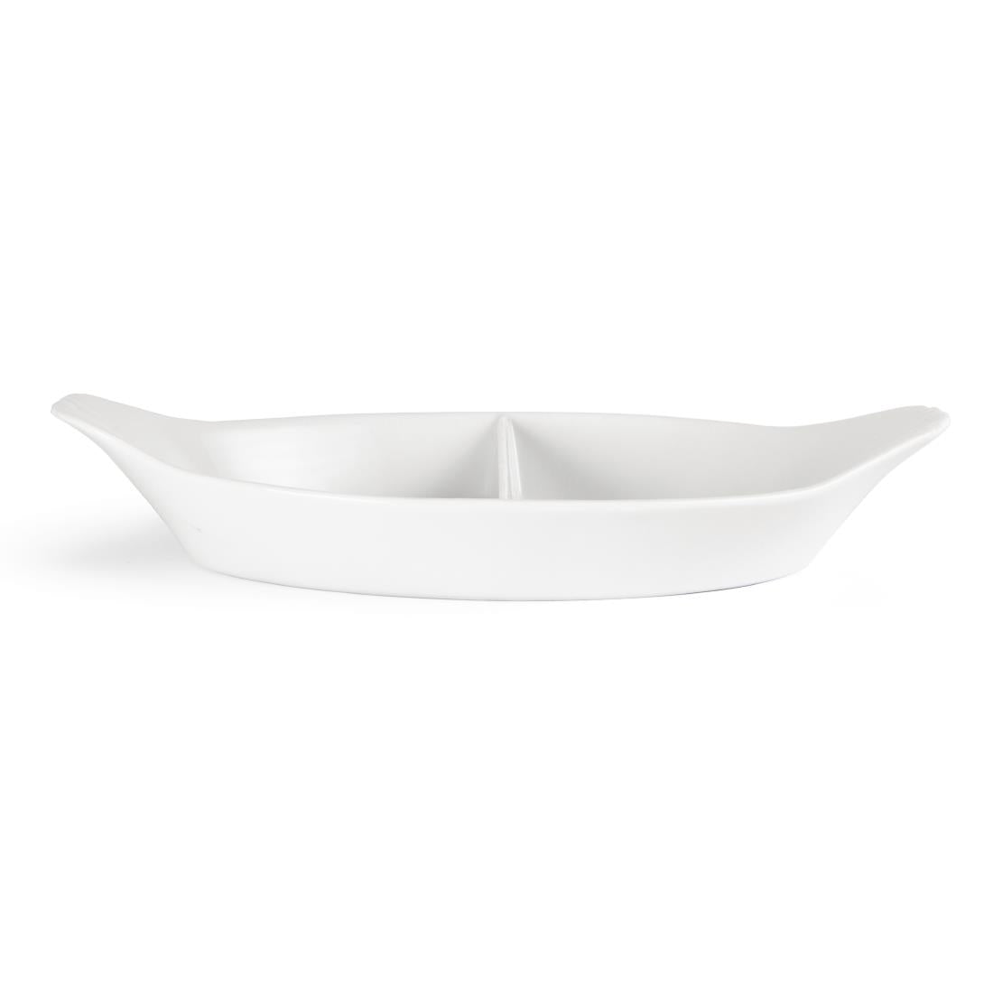 Y100 Olympia Divided Oval Eared Dishes 290x 160mm (Pack of 6)