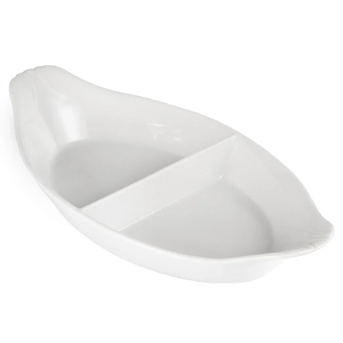 Y100 Olympia Divided Oval Eared Dishes 290x 160mm (Pack of 6)