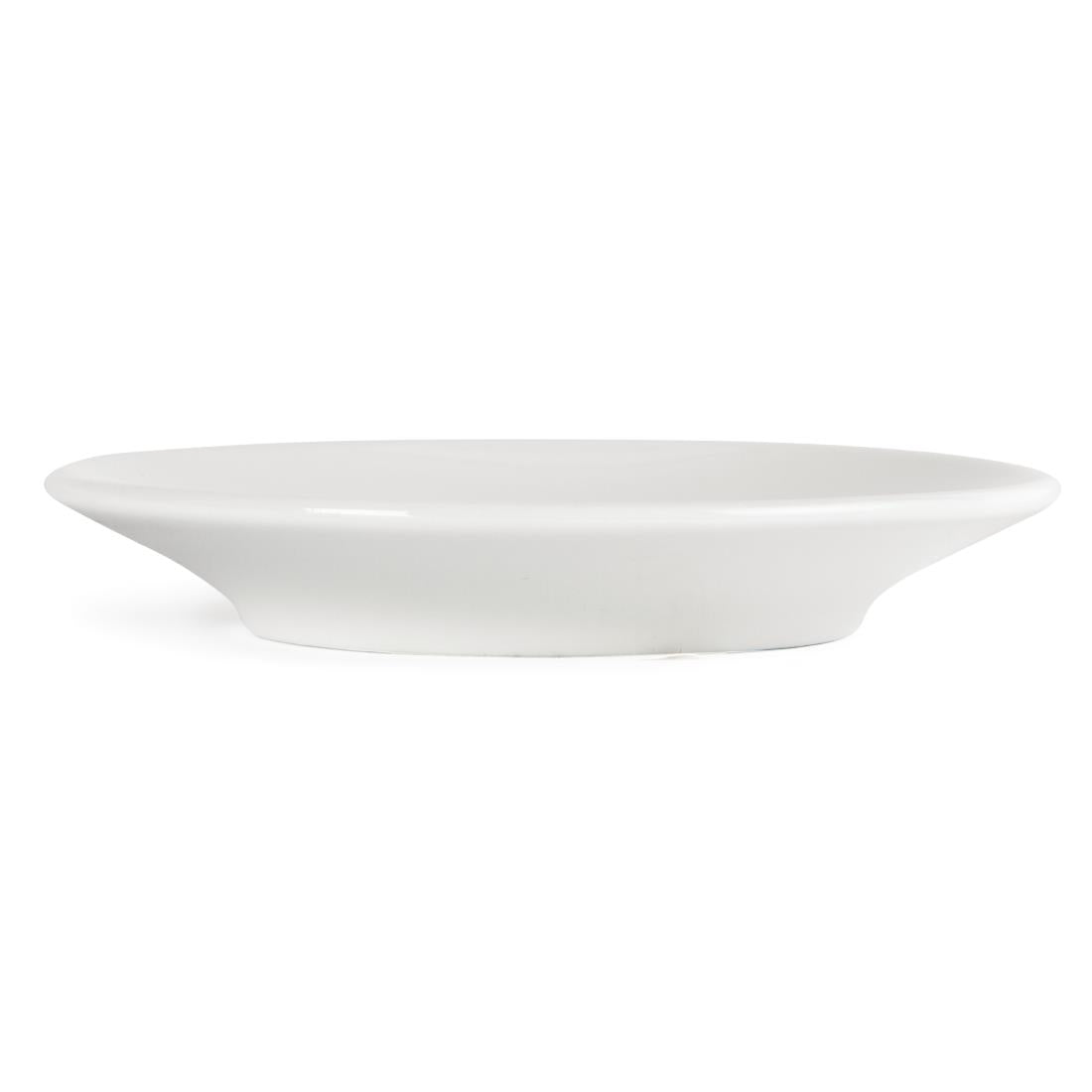 Y112 Olympia Whiteware Espresso Saucers 120mm (Pack of 12)