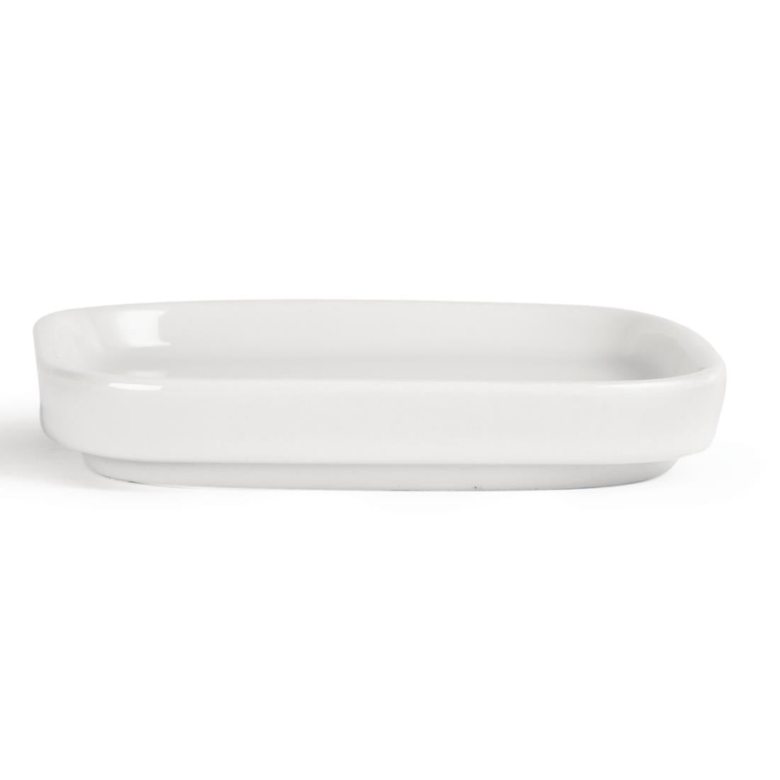 Y140 Olympia Flat Miniature Dishes 93mm (Pack of 12)